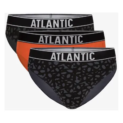 Briefs Atlantic 3MP-151 A'3 S-2XL khaki-orange-graphite