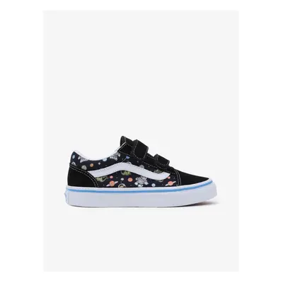 Black boys' sneakers VANS UY Old Skool V - Boys