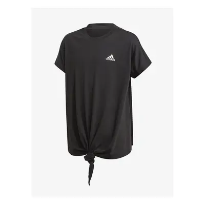 Black girls' sports t-shirt adidas Performance Dance - unisex