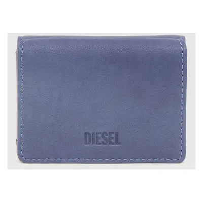 Diesel Wallet - DENIMFACE LORETTINA wallet blue