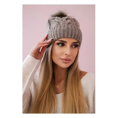 marka niezdefiniowana Cap K168 light beige