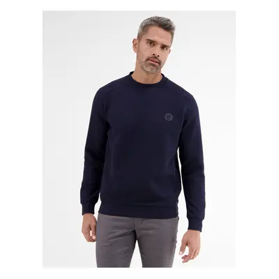 Dark blue men's sweatshirt LERROS - Men