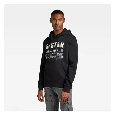 G-STAR Sweatshirt - Multi layer originals hdd sw black