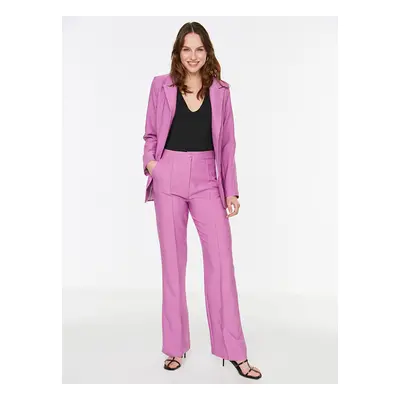 Purple wide pants Trendyol - Women