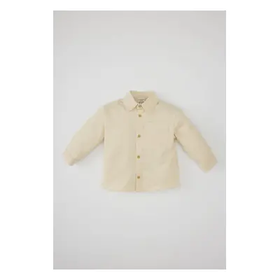 DEFACTO Baby Boy Gabardine Long Sleeve Shirt