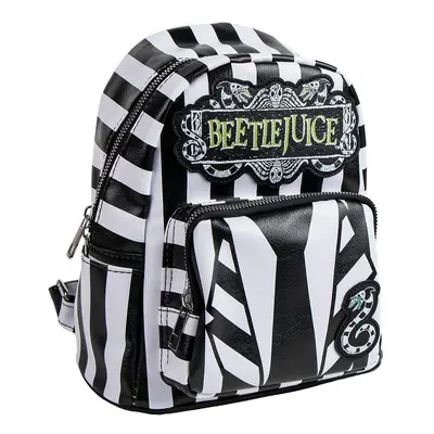 BACKPACK CASUAL FASHION FAUX-LEATHER BEETLEJUICE