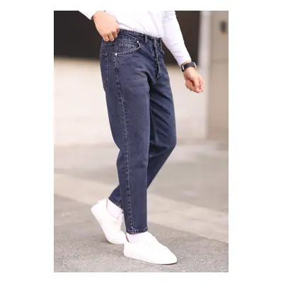 Trendyol Navy Blue Men's Boyfriend Jeans Trousers