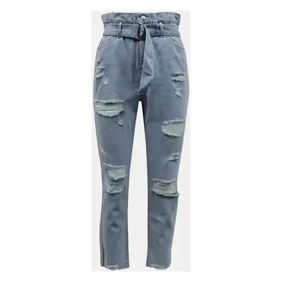 Light blue slim fit jeans with a ripped effect TALLY WEiJL - Ladies