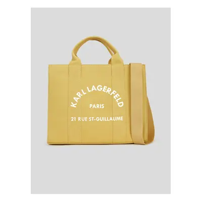 Yellow women's handbag KARL LAGERFELD Rue St-Guillaume - Women's