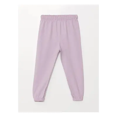 LC Waikiki Lw - Thick Basic Baby Girl Jogger Tracksuit Bottom with Elastic Waist