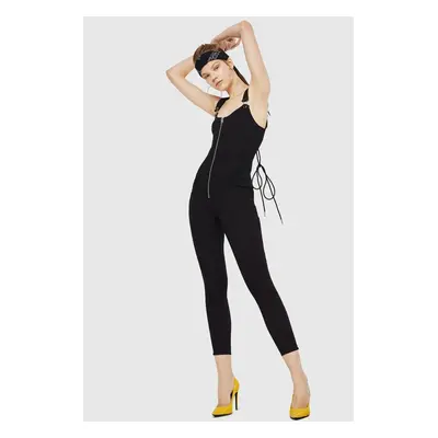 9011 DIESEL S.P.A.,BREGANZE Overalls - Diesel DINDERNE OVERALLS black