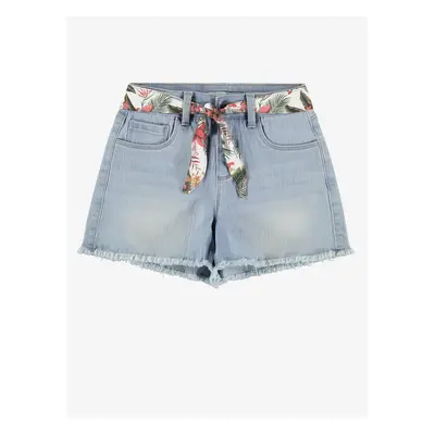 Light blue girly denim shorts name it Becky - Girls