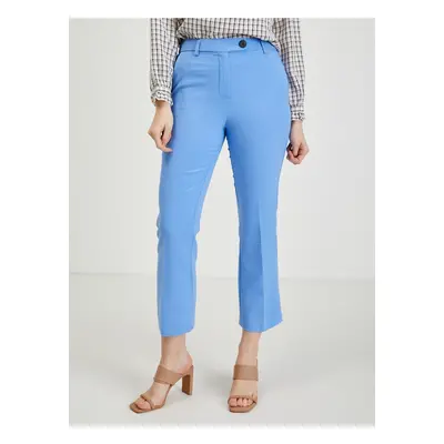 Blue Women's Shortened Trousers ORSAY - Womens