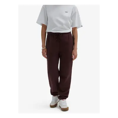 Women's Wine Sweatpants VANS Comfycush - Women