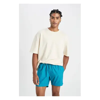 DEFACTO Washable Mesh Lined Short Swim Shorts