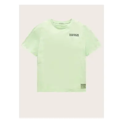 Light Green Boys T-Shirt Tom Tailor - Boys