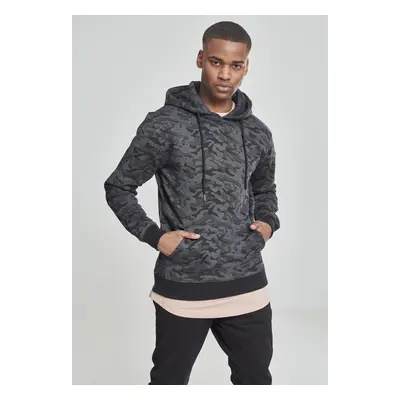 Sweat Camo Bomber Hoody Dark Camouflage