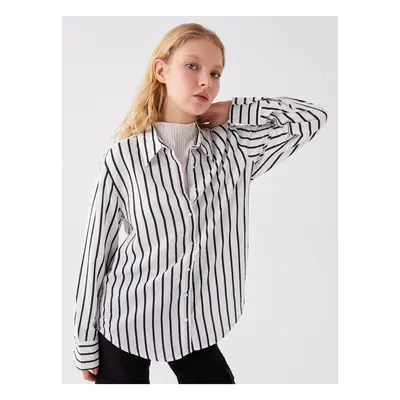 LC Waikiki Striped Long Sleeve Women's Shirt