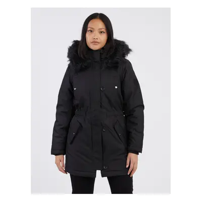 Black Women's Parka ONLY Iris - Women