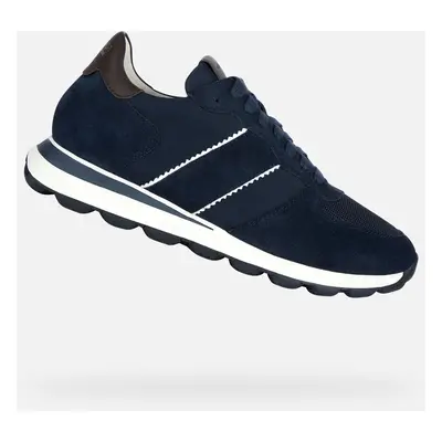 Dark blue men's sneakers Geox Spherica Vseries - Men