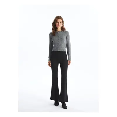 LC Waikiki Lcw Elastic Waist Straight Spanish Leg Women's Trousers