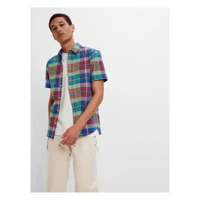 GAP Checkered Ash Shirt - Men