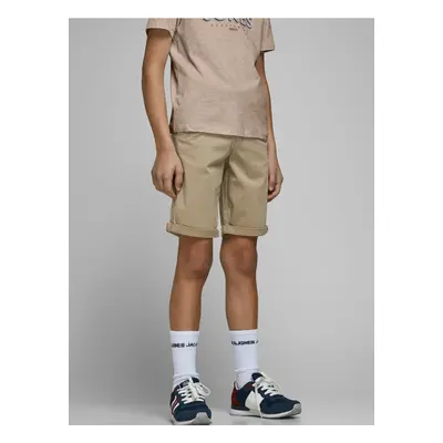 Beige boys' shorts Jack & Jones Bowie - Boys