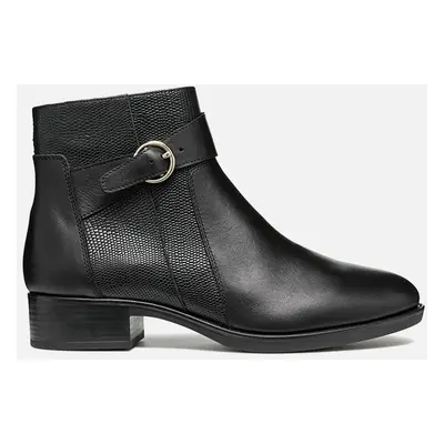 Black women's ankle boots Geox Felicity - Women's