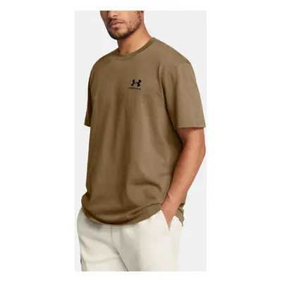 Under Armour Men's T-shirt UA LOGO EMB HEAVYWEIGHT SS - Men's