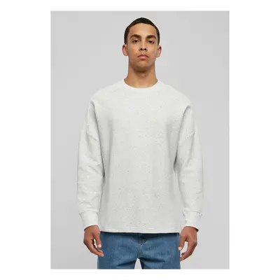 Cut on the sleeve Naps Interlock Crew light grey