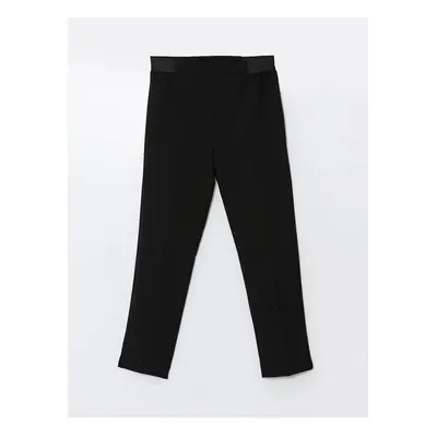 LC Waikiki LCWAIKIKI Classic New Black Elastic Waist Women's Trousers