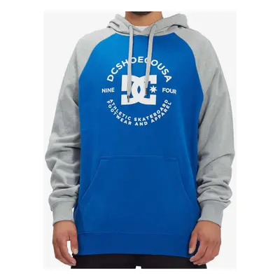 Grey-blue men's hoodie DC - Men