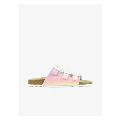 Pink girls' slippers Richter - Girls