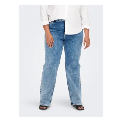 Blue flared fit jeans ONLY CARMAKOMA Mille - Women