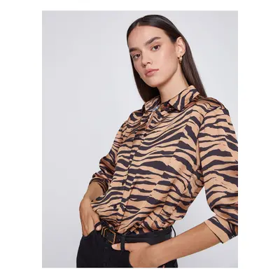 Koton Zebra Patterned Shirt