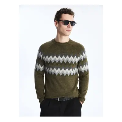 LC Waikiki Crew Neck Long Sleeve Men's Knitwear Sweater