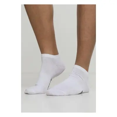 Logo No Show Socks 5-pack white