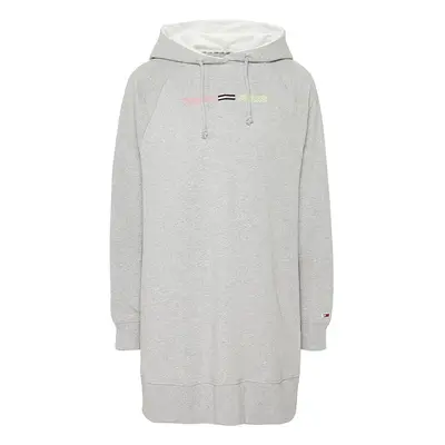 Tommy Jeans Dress - TJW LOGO HOODIE DRESS grey