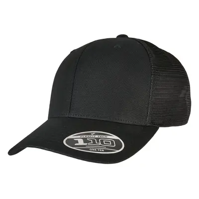 110 Structured Canvas Trucker Black