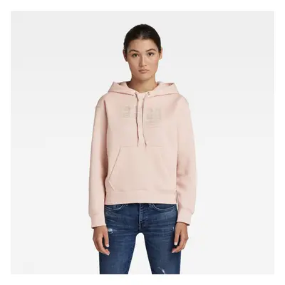 G-STAR Sweatshirt - Premium core originals logo hoodie pink