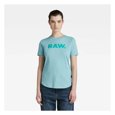 G-STAR T-shirt - RAW. Slim R T WMN Blue