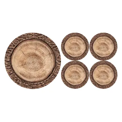 Bertoni Home Unisex's 1+4 Round Table Pads Set Robina