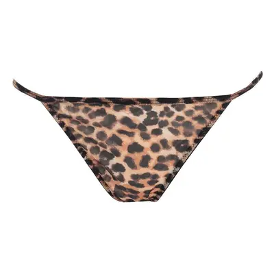 DEFACTO Fall in Love Leopard Patterned Tulle Slip Panties