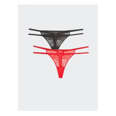 LC Waikiki Lace Thong Panties Pack