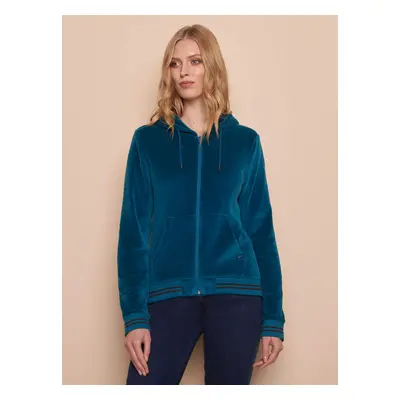 Blue women's hoodie Tranquillo - Women's