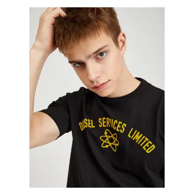 Black Men's T-Shirt Diesel - Men's