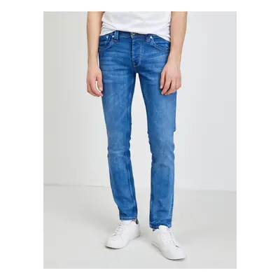 Blue Mens Slim Fit Jeans Jeans Cash Jeans Jeans - Men