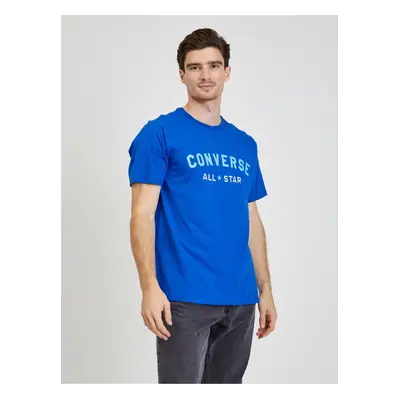 Blue men's T-shirt Converse - Men