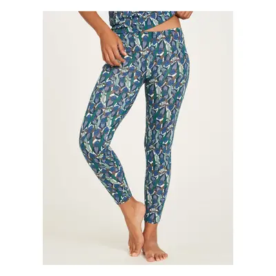 Blue Women's Floral Leggings Tranquillo - Women