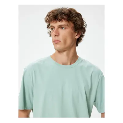 Koton Basic T-Shirt Short Sleeve Crew Neck Cotton